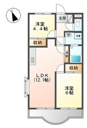 ガーデンハイム壱番館（Ｔ）の物件間取画像